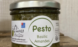 Les amandes et olives du Mont Bouquet - Pesto vert aux amandes