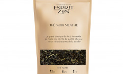 Esprit Zen - Thé Noir "Thé noir Menthe" - menthe - Sachet 100g