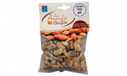 Les amandes et olives du Mont Bouquet - Amandes grillées salées à l'ail 200g