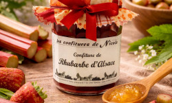 Maison Schmid - Confiture Rhubarbe d'Alsace - Les Confitures de Nicole