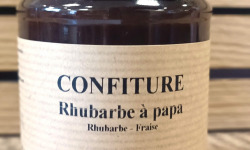 Piments et Moutardes du Périgord - Confiture Rhubarbe à papa 200g