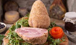 La Ferme du Louvier - Jambonneau pané 400g de porc élevé en plein air