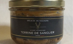 Délices de Sologne - Terrine de sanglier - 185g