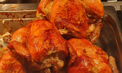 Ferme de la Paumerais - POULET DE LA FERME ROTI FROID (x1) - 1,2 Kg
