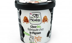 Les Glaces du Semnon - La Mémère - Glace au caramel beurre salé bio 500ml