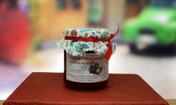 Les Perles Rouges - Confiture Extra De Groseille Rhubarbe À La Vanille Bourbon