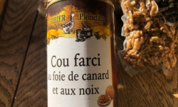 Ferme de Pleinefage - Cou farci au foie de canard et noix - Boîte de 400g