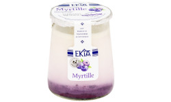 Bastidarra - Ekia - Yaourts bi couche Myrtille - 4 Pots