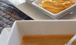 L’Oliveraie du Coudon - SOUPE DE POISSONS AU SEL DE GUERANDE