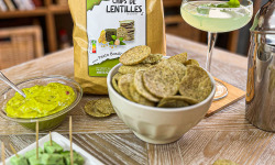 Ferme Joos - Chips de lentilles Pesto Basilic - 75g