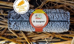 Fromagerie Saint Goal - St Guigner - Bûche de chèvre cendrée- 200 g