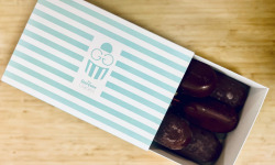 Les Garçons Glaciers - Lot de 8 esquimaux Cacao coque Noir