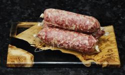 Boucherie Charcuterie Traiteur Lionel Ghérardi - Saucisson à cuire aux trompettes de la mort - 450g
