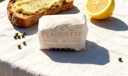 Beurre Plaquette - Le Beurre Citron Et Poivre Vert 100g X 12