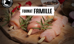 Boucherie Moderne - Brochette de poulet nature (Format Famille) - 2kg