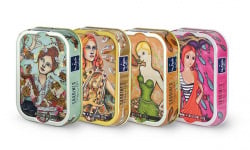 La Perle des Dieux - Assortiment de sardines millésimes d'exception 2017 - 2018 - lot de 4 boîtes