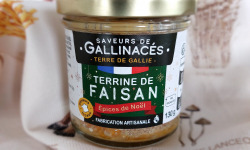 Terre de Gallie - "RECETTE DE FETES" TERRINE DE FAISAN AUX EPICES DE NOËL