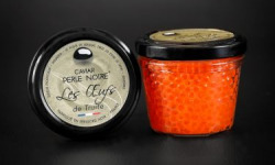 Caviar Perle Noire - Œufs de Truite Arc-en-Ciel 180g