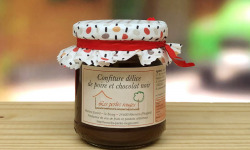 Les Perles Rouges - Confiture Délice Poire Et Chocolat Noir