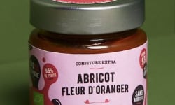 Les Délices de l’Ogresse - Confiture Bio Abricot Fleur d'Oranger 140g