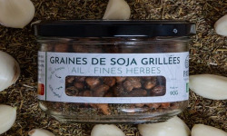 Payzan - Graines de soja grillées AIL ET FINES HERBES 90G