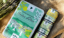 Moulin à huile Bastide du Laval - Coffret découverte 4 huiles d'olive 10cl - Bastide du Laval x marque Provence