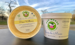 Glaces de Meuse - "Poire Williams" - Sorbet PF (360gr x 3)