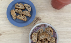 Le Pain d'Hervé - 1kg de Cantuccini aux Amandes Faits Maison