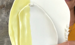 Atelier Eva Dejeanty - Ensemble de plateaux en porcelaine