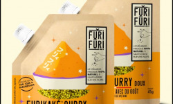 FuriFuri - Condiment sésame & algues- Furikake Curry Doux Pack Duo