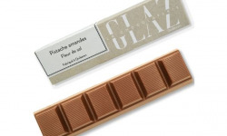 Glaz la chocolaterie de la presqu’île - Barre chocolat pistache d'Iran et praliné amande