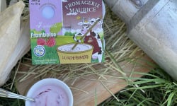 Fromagerie Maurice - Yaourt brassé au Framboise x4