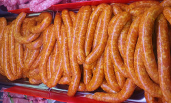 Ferme de la Paumerais - SAUCISSE FRAICHE DE PORC AU CURRY - 1 Kg