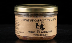 Ferme les Avoineries - Terrine de chevreau Thym-citron 180g