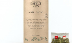 Esprit Zen - Maté Cacao - Infusion - Boite de 20 Infusettes