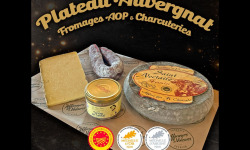 Les Affineurs des Volcans - Assortiment Auvergnat 2 Fromages AOP et 2 Charcuteries