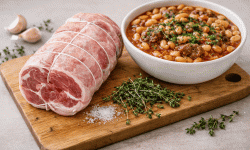 La ferme d'Enjacquet - Offre Pâques : Roti d'épaule d'agneau et Haricots Blancs Cuisinés