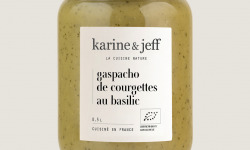 Karine & Jeff - Gaspacho de courgettes et basilic 50cl