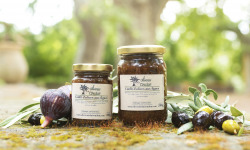 L'OLIVERAIE DU COUDON - [Précommande] CONFIT D'OLIVES AUX FIGUES 100 G