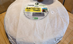 Fromagerie du Pichet - Raclette Poivre au lait cru 1/2