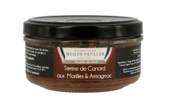 Maison PAPILLON - Artisan depuis 1955 - Terrine de Canard aux Morilles et Armagnac 130g