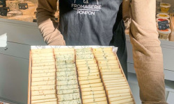 La Fromagerie PonPon Valence - Raclette Suisse à l'ail Fumé 250g