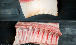 Elevage de Cochons en Forêt et Produits du Terroir Jurassien - Carré de cotes Porcelet Duroc