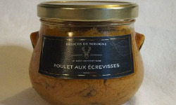 Délices de Sologne - Poulet aux écrevisses 750g