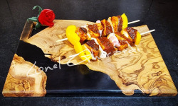 Boucherie Charcuterie Traiteur Lionel Ghérardi - Brochette de Canard marinée Miel/Abricot x 2