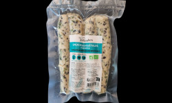 Les Saisissantes - Saucisses de haricots blancs aux algues bretonnes 55g - 4 paquets de 4