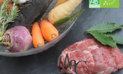 Domaine des Alliers -  Bœuf d'exception - Pot-au-feu sans os, AOC Maine-Anjou, BIO – 840 g  [SURGELÉ]