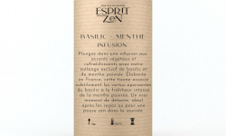 Esprit Zen - Basilic - Menthe-Infusion - boite 65g