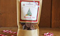 Les Mirliflores - Biscuits de Noël - Biscuits chocolat mandarine 120gr