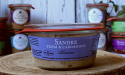 La Bourriche aux Appétits - Terrine de sandre thym et cardamome 200g